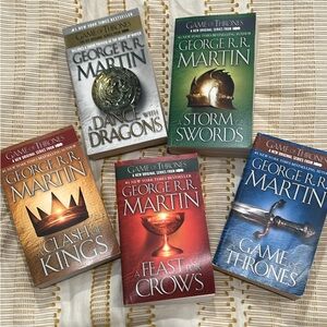 Game of Thrones Book Set by George R.R. Martin